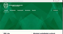 Desktop Screenshot of davidponyva.hu